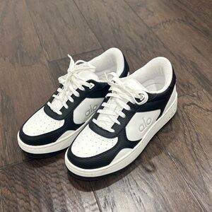 ALO Black and White Sneakers